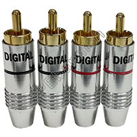 RCA-194 ปลั๊ก RCA (RCA Plug) สีขาว