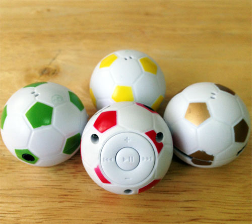 เครื่องเล่นmp3 ขนาดเล็ก รุ่น ลูกฟุตบอล (Mini MP3Player Ball)