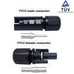 cable & connector(ตัวเชื่อมสายไฟ) แบบ MC4-Tyco