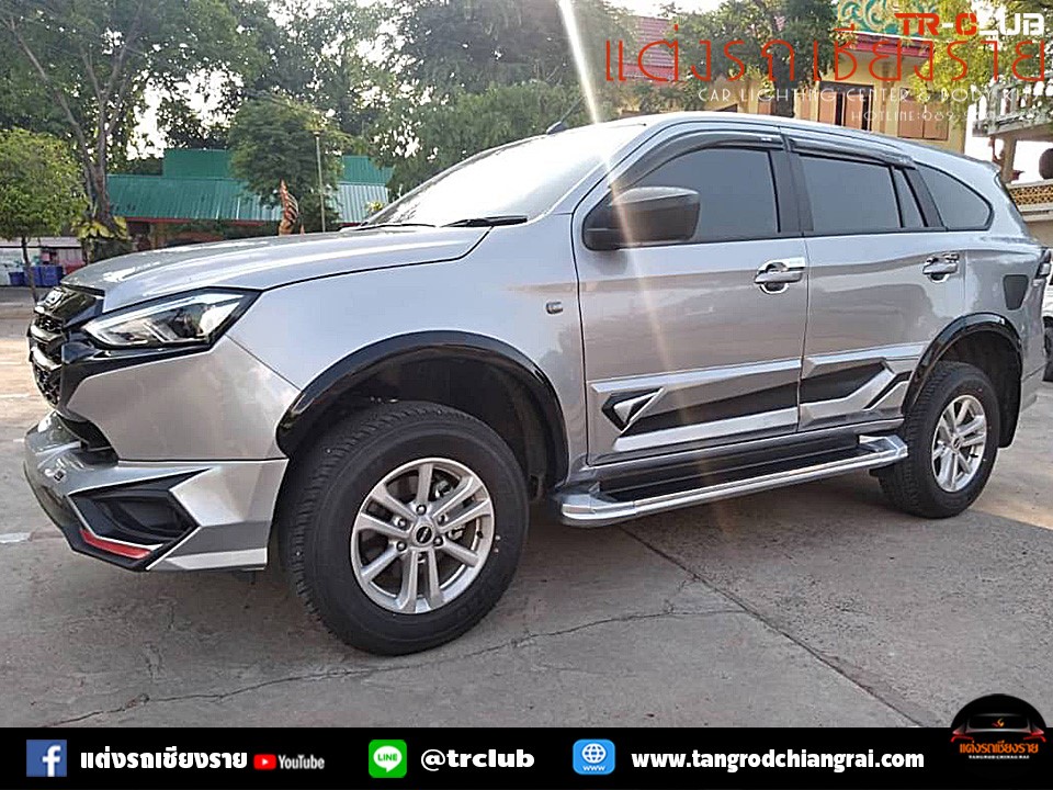 ชุดแต่งสเกิร์ตรอบคัน RIDER M V1 สำหรับ Mu-X 2021