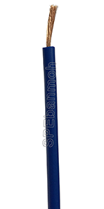 [ 2 เมตร ] FLPV-16AWG-BLU สายบานานา PVC นิ่ม สีน้ำเงิน
