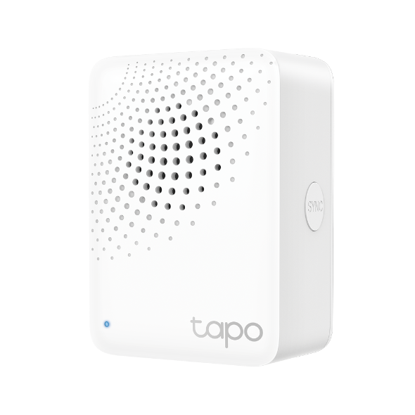 TP-Link Tapo H100 V1.2 Smart Hub with Chime ฮับเชื่อมต่ออุปกรณ์ Tapo สมาร์ทโฮม ได้สูงถึง 64 อุปกรณ์ รับประกัน 2 ปี