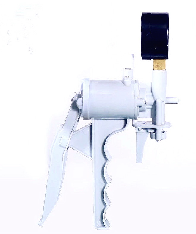 ปั้มสุญญากาศแบบมือพร้อมมานอมิเตอร์