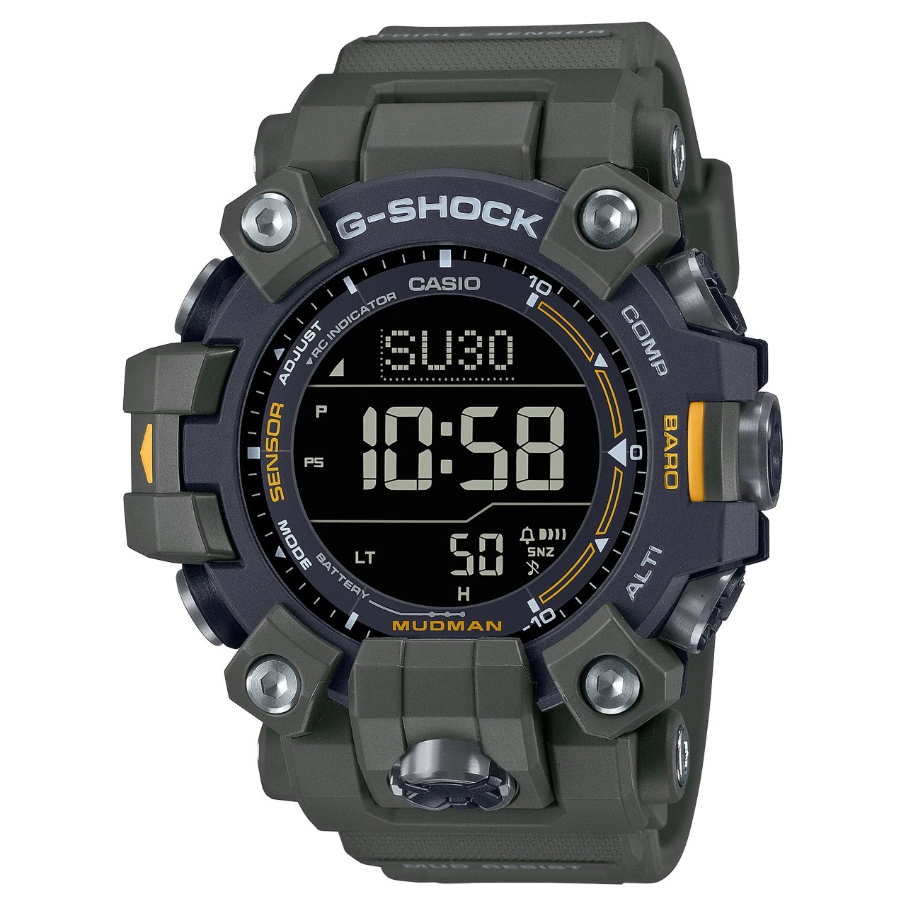 CASIO G-SHOCK รุ่น GW-9500-3DR สีเขียว สินค้าของเเท้ รับประกันศูนย์ CMG MUDMAN