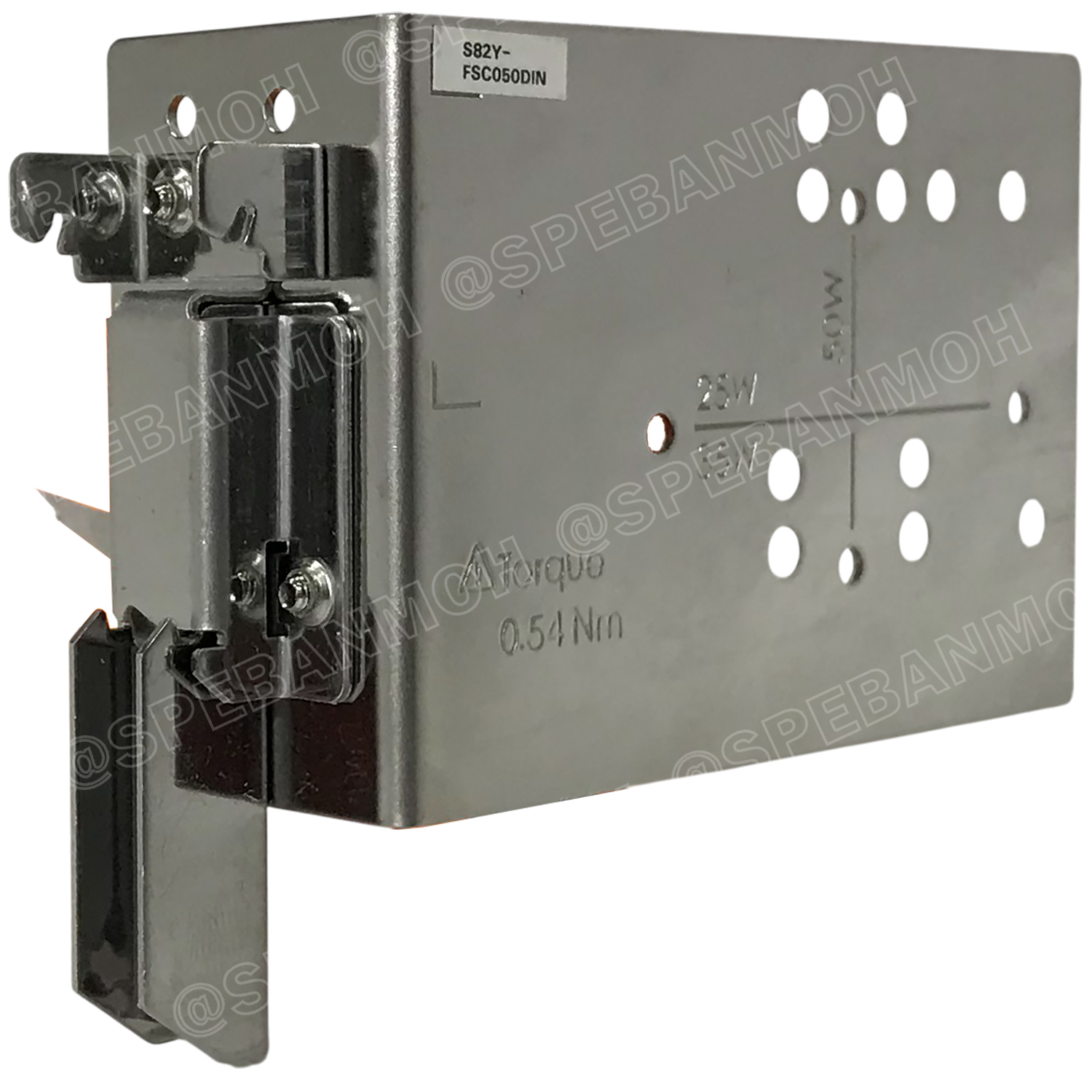 [ 1 ชิ้น ] SPR-050DIN ขายึดพาวเวอร์ซัพพลาย Din Rail Mounting Brackets สวิตชิ่งพาวเวอร์ซัพพลาย ใช้กับ พาวเวอร์ซัพพลายรุ่น ขายึดสำหรับ Mounting Brackets Power Supply Din Rail ขายึดสวิตชิ่ง Switching Power Supply ขายึดราง S82Y ใช้ร่วมกับ Meanwell Omron