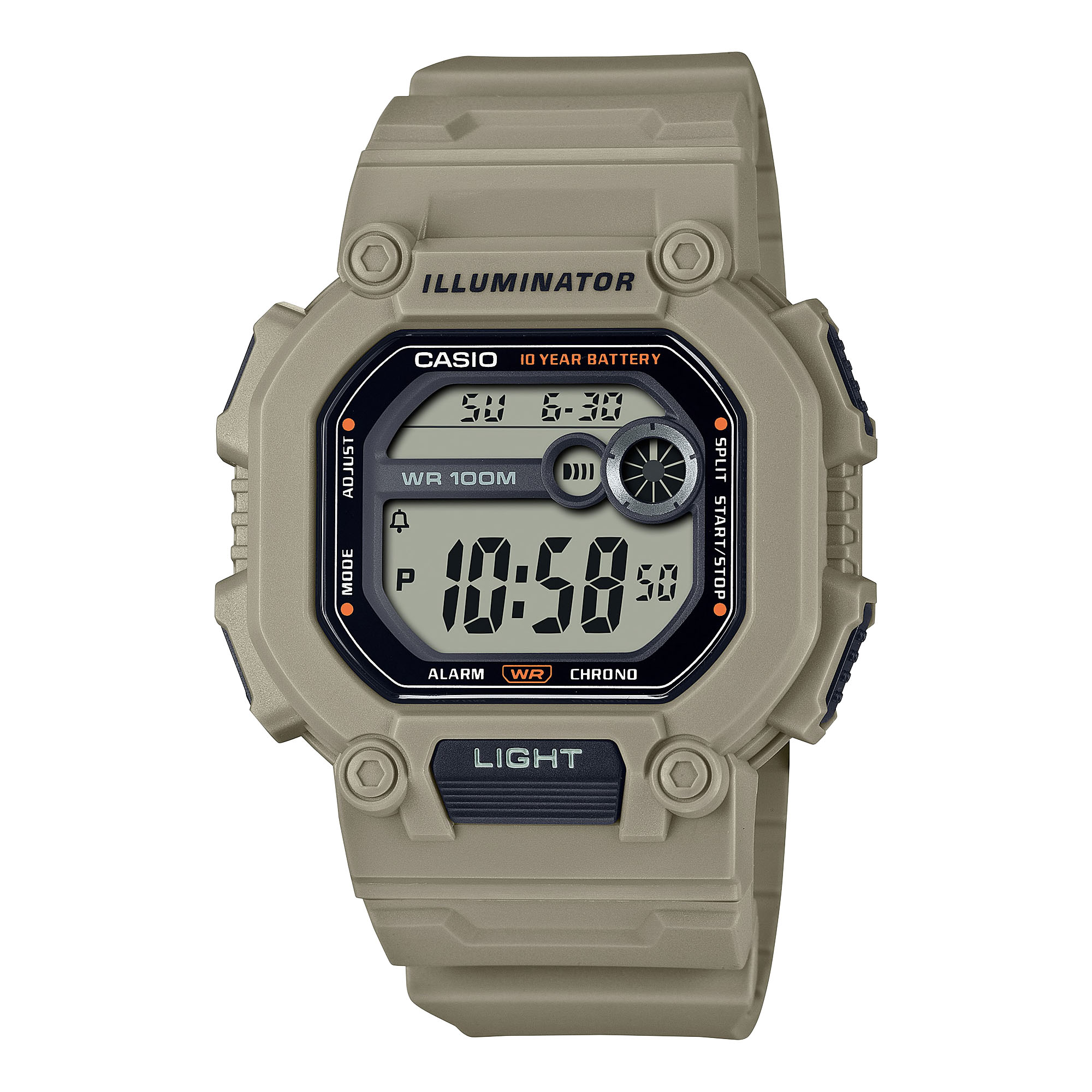 CASIO Standard รุ่น W-737HX-5AVDF สีน้ำตาล สินค้าใหม่ ของแท้ รับประกันศูนย์ CMG