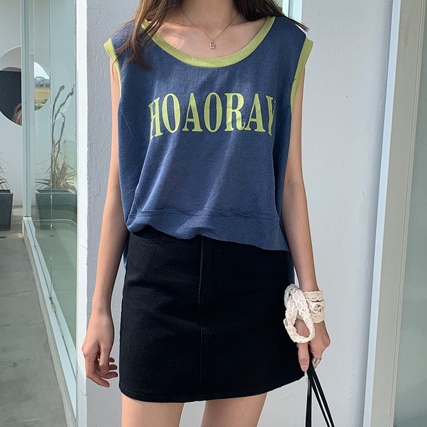 BASIC Denim mini skirt กระโปรงยีนส์สั้น
