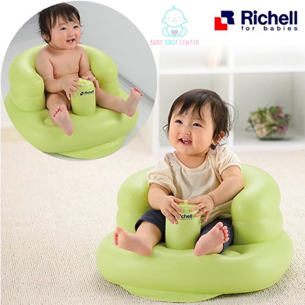 Richell เก้าอี้หัดนั่งปั๊มลม