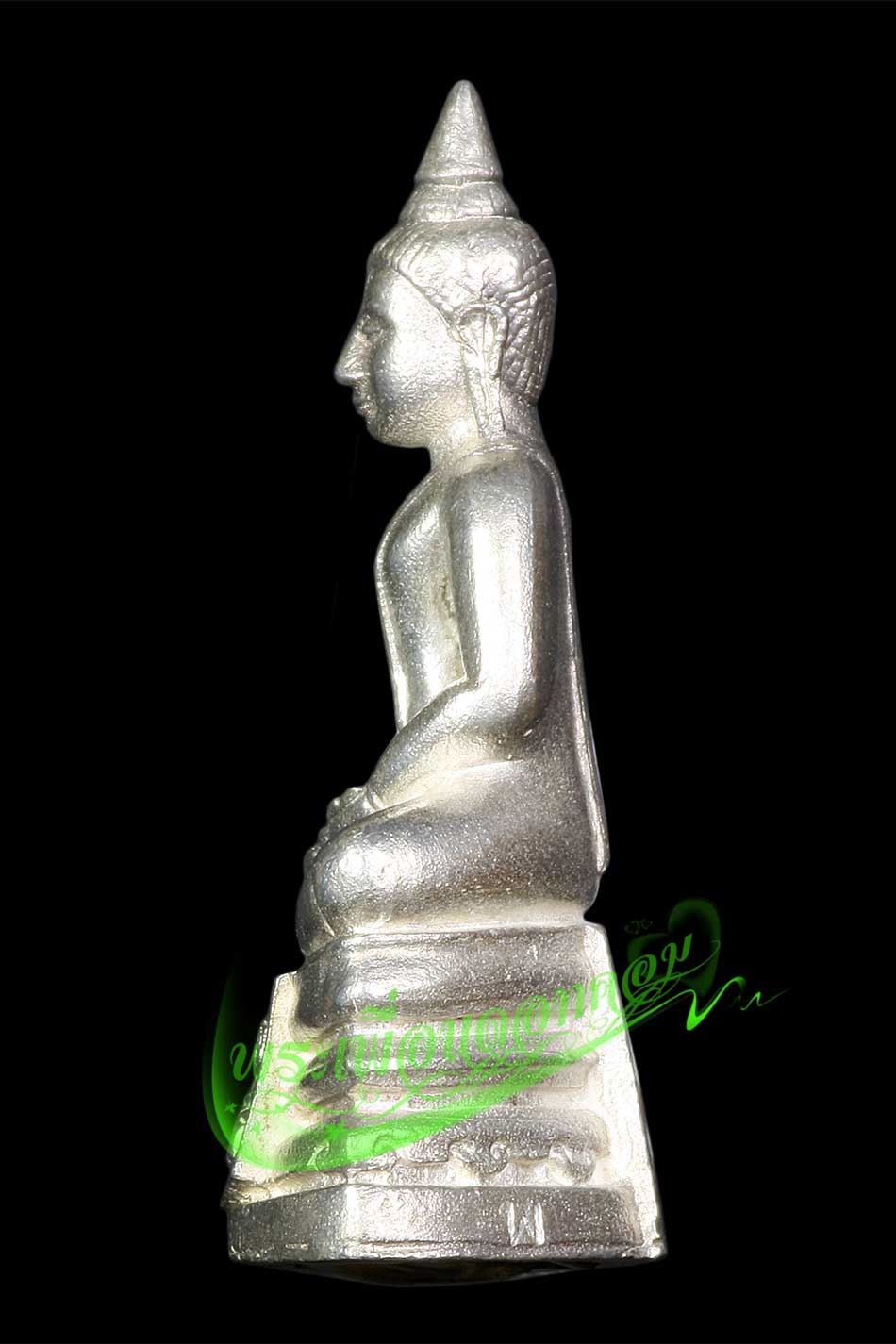 พระกริ่งหลวงพ่อโสธร รุ่น ญสส. พิมพ์ใหญ่ เนื้อเงิน ผิวสวย ขาวใส ปี 2533