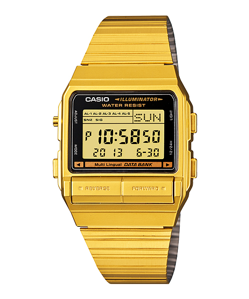 CASIO รุ่น DB-380G-1DF สีทอง ประกันศูนย์ CMG
