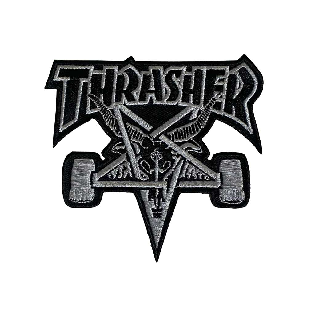 Thrasher Skategoat Patch Black/Grey