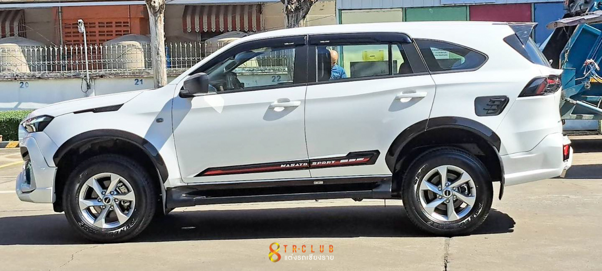 ชุดแต่งสเกิร์ตรอบคัน MASATO MU-X 2025