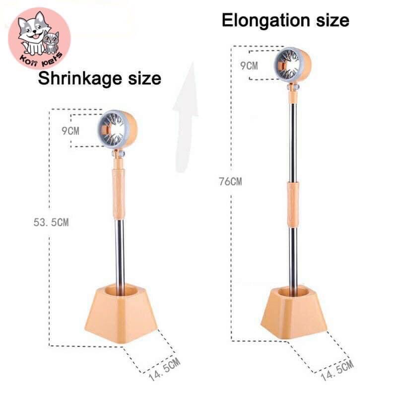 ขาตั้งไดร์เป่าขนสัตว์เลี้ยง ปรับระดับสูง-ต่ำได้ [ส่งฟรี]