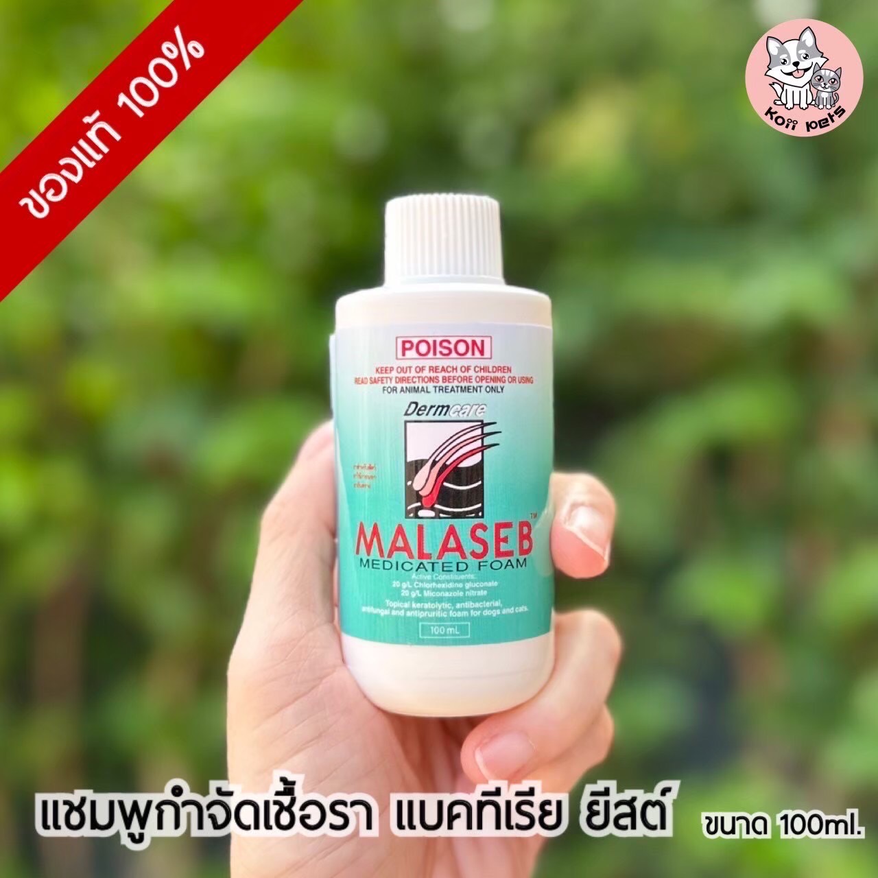 แชมพูมาลาเซ็ป 100ml. (ส่งฟรี)
