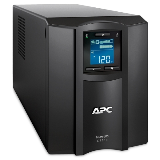 APC Smart-UPS C 1500VA/900W LCD 230V, Interface Port USB, Tower, with Smart Connect (APC-SMC1500IC) ประกัน 3 ปี