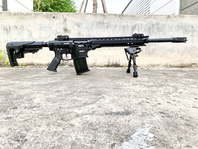 ขาทราย Bipod+Adaptor 6-9" สำหรับใส่ picatiny 21 mm.