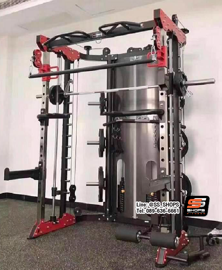 สมิทแมชชีน Smith Machine Monster Force G11+ม้านั่ง204+แผ่นน้ำหนัก 50 kg