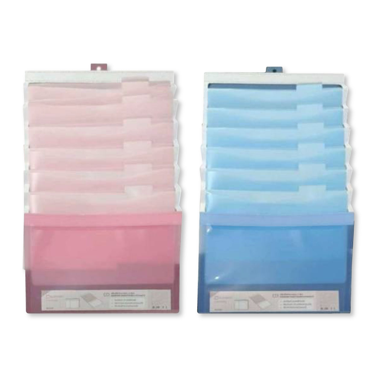 แฟ้มสไลด์แบบแขวน ตราช้าง 6 ช่อง รุ่น HSF06