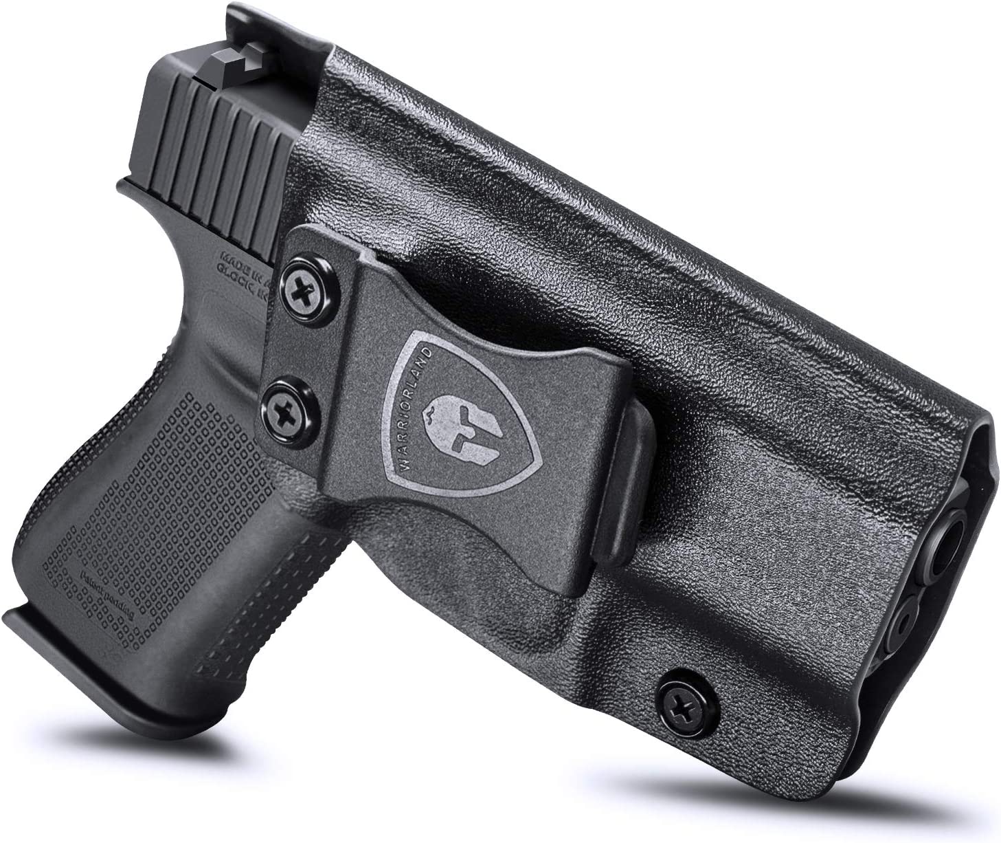 ซองพกใน Glock 43 IWB Kydex Holster, Kydex/Metal Belt Cilp, Fit Glock 43 / Glock 43X Pistol - Not Fit MOS, Right Hand USA WARRIORLAND holster ส่งจากประเทศไทย