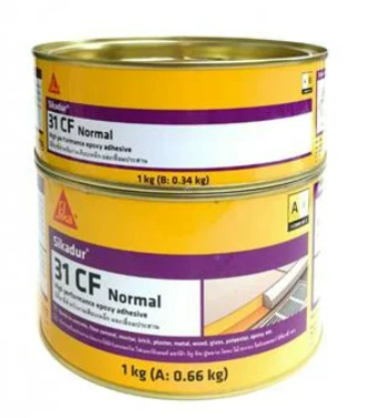 กาวอีพ็อกซี่เสียบเหล็ก SIKA รุ่น 31 CF สีเทา