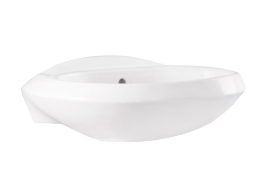 NASCO NL-093W อ่างล่างหน้าแขวน MARCO *ราคาเฉพาะอ่างไม่รวมอุปกรณ์* ขาว