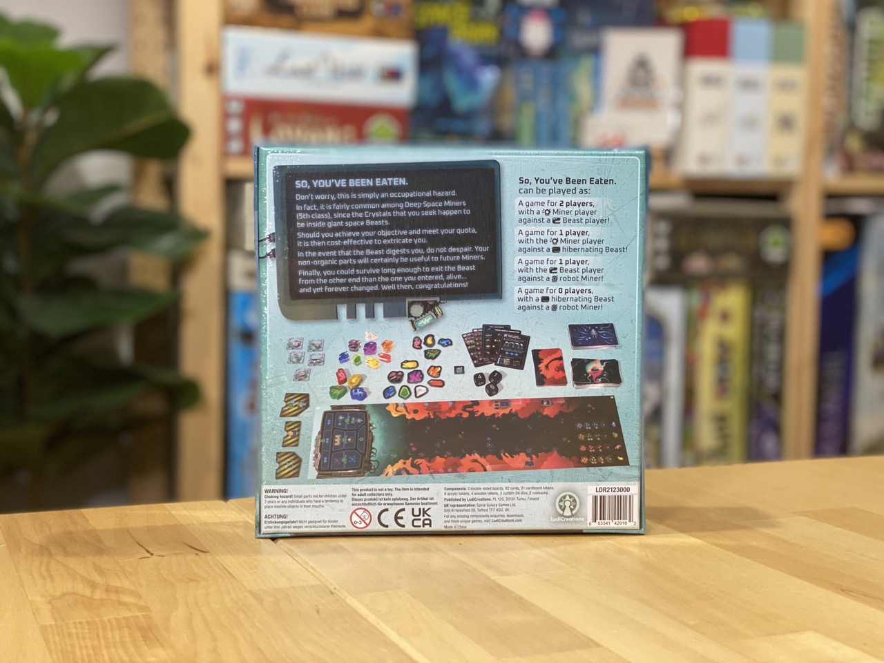 So You've Been Eaten บอร์ดเกม ของแท้