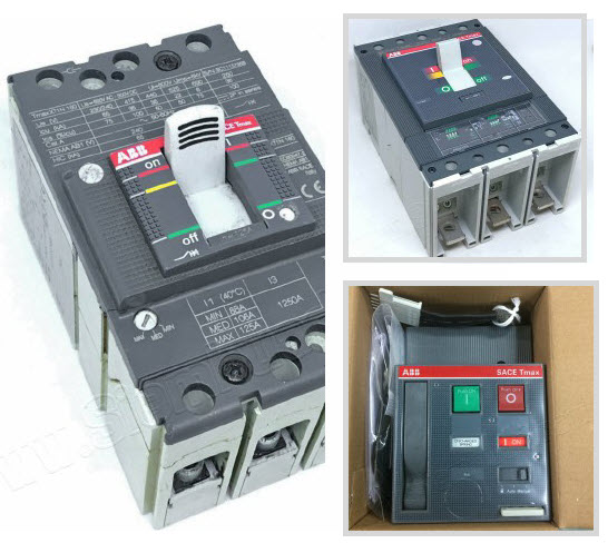 เซอร์กิตเบรกเกอร์ MOLD CASE CIRCUIT BREAKER (MCCBs) ซีรีส์ TMAX XT series, TMAX T series (ABB)