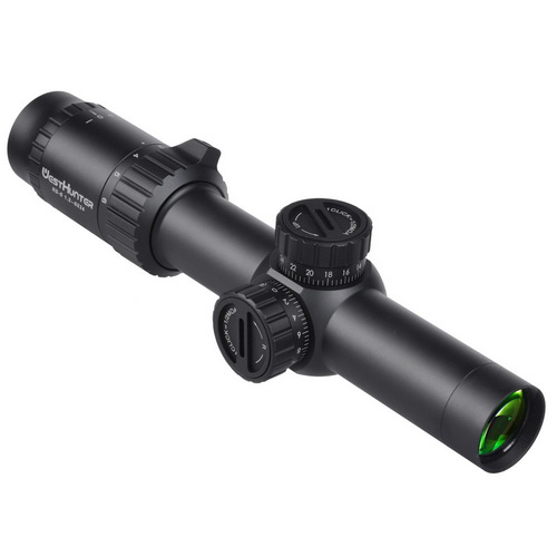 กล้องติดปืน WEST HUNTER HD 1.2-6X24 scope Compact สินค้าแท้ รับประกัน 1 ปี