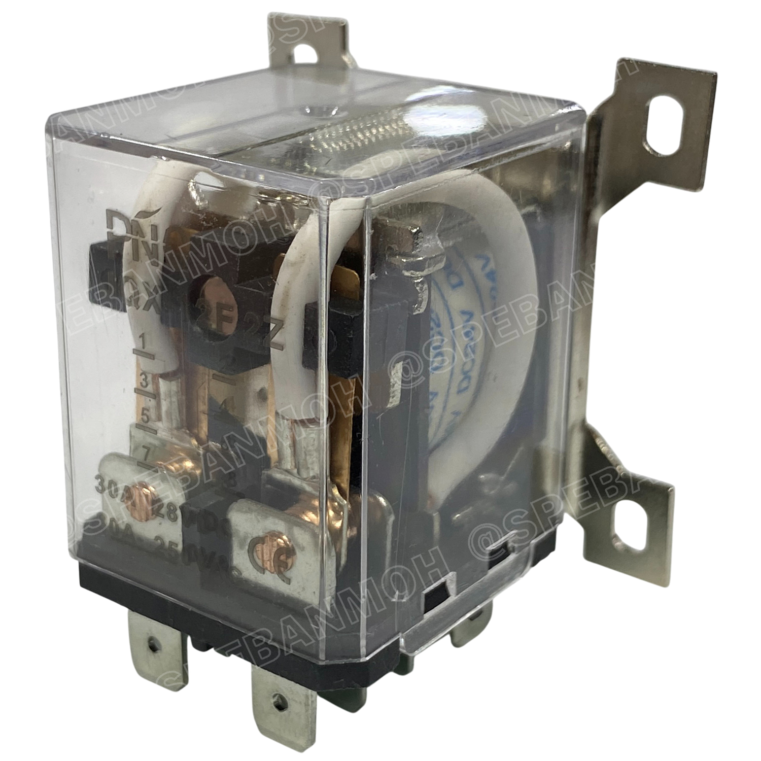 [ 1 ชิ้น ] JQXX-12F-024V รีเลย์ JQXX-12F Coil 24VDC 30A 250VAC 30A 28VDC Power Relay 8P 8ขา รีเลย์กําลังสูง 30แอมป์ 2NO 2NC Electromagnetic Relay อุปกรณ์ไฟฟ้า สวิทช์ไฟฟ้า High Power Relay JQX พร้อมขายึด