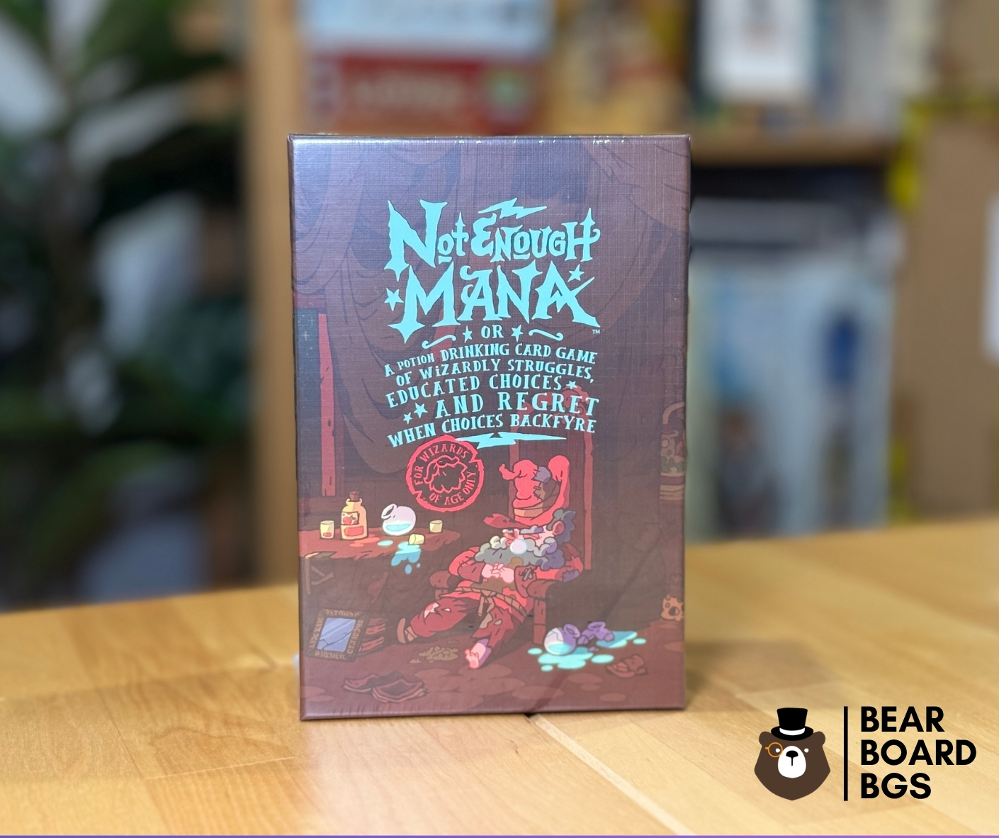 Not Enough Mana ศึกดวลมหาจอมเวทย์ขี้เมา บอร์ดเกมของแท้