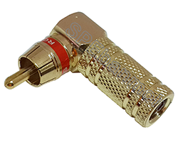 [ 2ชิ้น ] RCA-123 ปลั๊ก RCA (RCA Plug) สีแดง