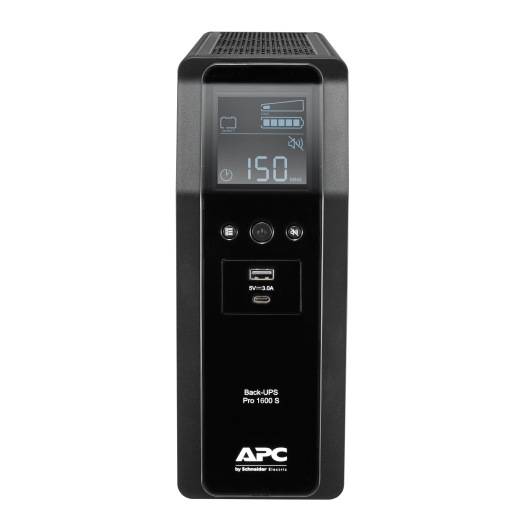 APC Back UPS Pro Sinewave 8 Outlets AVR LCD interface เครื่องสำรองไฟ 960 Watts / 1.6kVA รุ่น BR1600SI ประกัน 3 ปี สำเนา