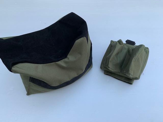หมอนทรายเสริมความแม่นยำ (ไม่รวมทราย) Outdoor Military Rifle Portable Unfilling Shooting Rest Sand Bag
