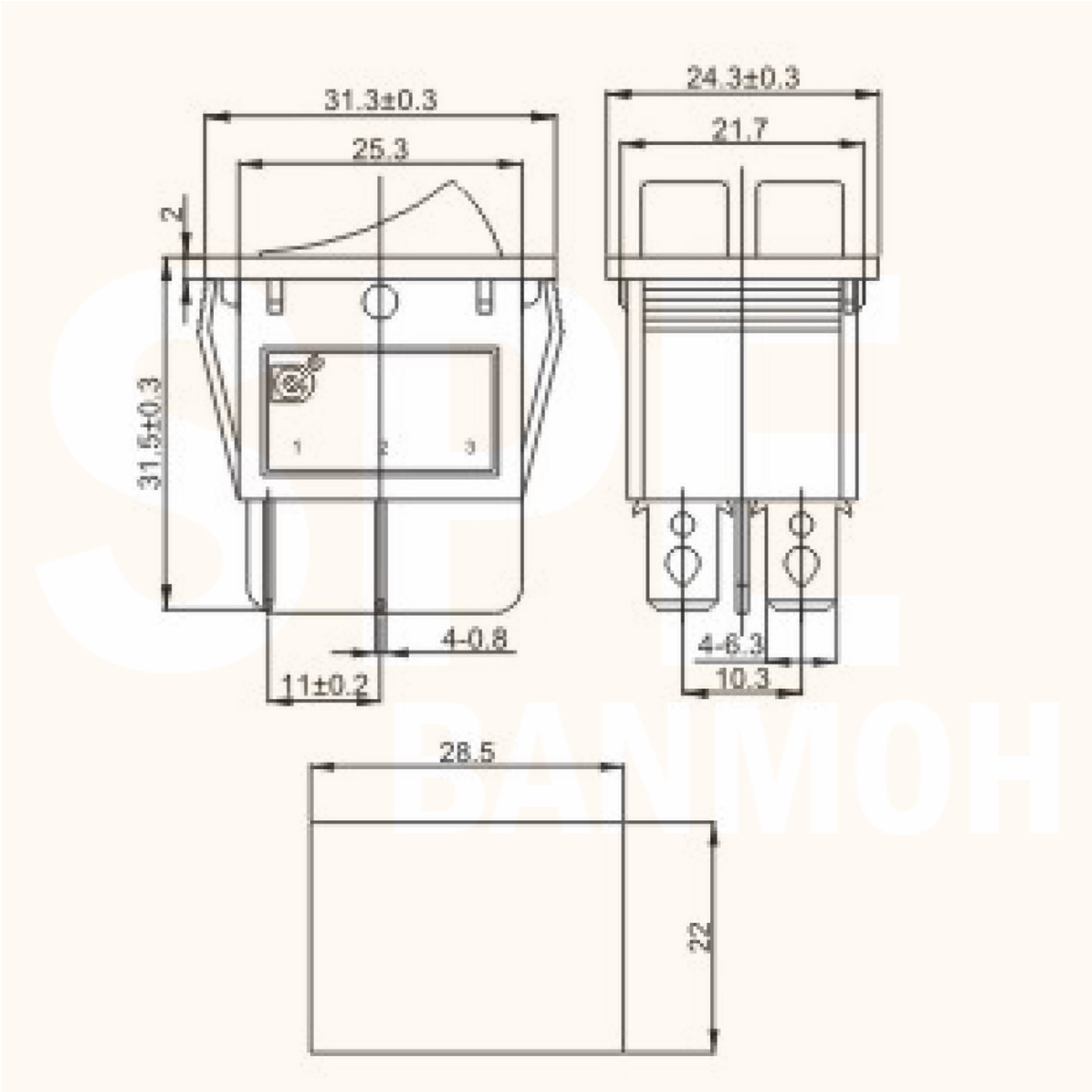 [ 2 ชิ้น ] KCD4-2-201N 220V เขียว เขียว Green Green สวิทช์กระดกคู่ 6ขา 2โพล 2 สวิทช์ สวิทช์แฝด หนา สวิทกระดกแฝด สวิทกระดกคู่ สวิทช์กระดกแฝด สวิทกระดก KCD4 6 ขา หนา ON-OFF สวิทช์คู่มีไฟ สวิทช์ กระดก KCD4 3ขา ON OFF เปิด ปิด 3Pin ON OFF สวิทกระดก KCD4 RED