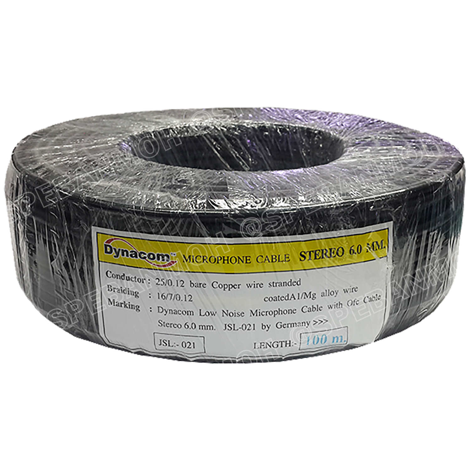 [ 2 เมตร ] JSL-021 ดำ Black สายไมค์ 6mm Stereo Microphone Cable รุ่น JSL-021 Stereo Cable Balance สายไมค์โครโฟนไดนาคอม แบบสเตอริโอ สายสัญญาณ JSL-021 สาย JSL 021 สายMIC STEREO สายไมค์สเตอริโอ สายชีนสเตอริโอ 6มิล สาย DYNACOM JSL021 สายไม สาย MIC Cable