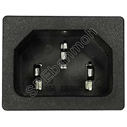 [ 5ชิ้น ] เต้ารับ AC AS-01 เต้ารับ AC Socket เต้ารับ AC ขั้วปลั๊ก DCZ-01 เต้ารับ เต้าเสียบ ปลั๊ก ปลั๊กเสียบ ปลั๊กตัวเมีย AC ชนิด 3ขา ปลั๊กตัวเมีย ปลั๊กไฟ AC ขั้วไฟ เต้ารับ AC สีดำ เต้ารับเอซี ดำ เต้าเสียAC ติดเเท่น AC ติดแท่น