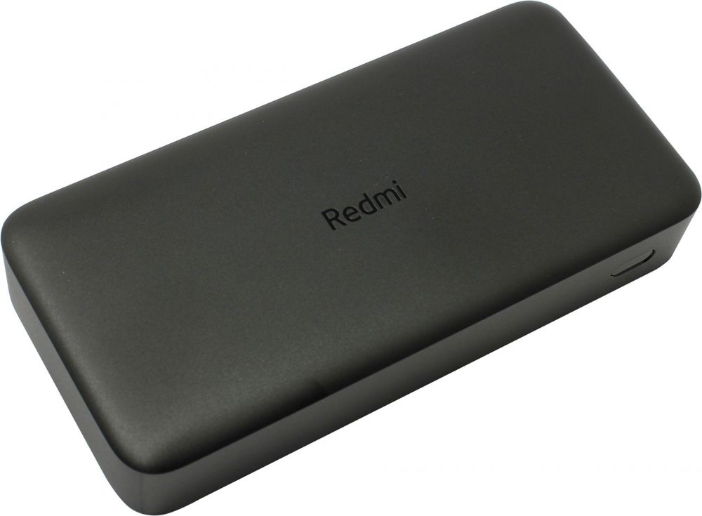 (สินค้าหมด) แบตเตอรี่สำรอง Xiaomi 20000mAh Redmi 18W Fast Charge (Black) | รับประกัน 6 เดือน