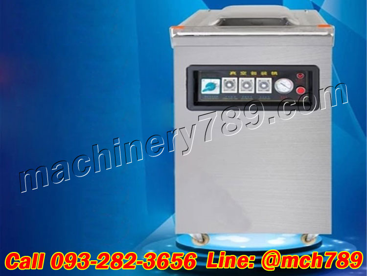 เครื่องซีลสูญญากาศ1หลุม รุ่น500 (ระบบควบคุมแมนนวล) เครื่องดูดสูญญากาศ เครื่องซีลพลาสติก เครื่องซีลสูญญากาศ เครื่องแพ็คสูญญากาศ เครื่องแพ็คถุง เครื่องแพ็คถุงสูญญากาศ 1-Hole Vacuum Sealer Manual Control Packing Machine