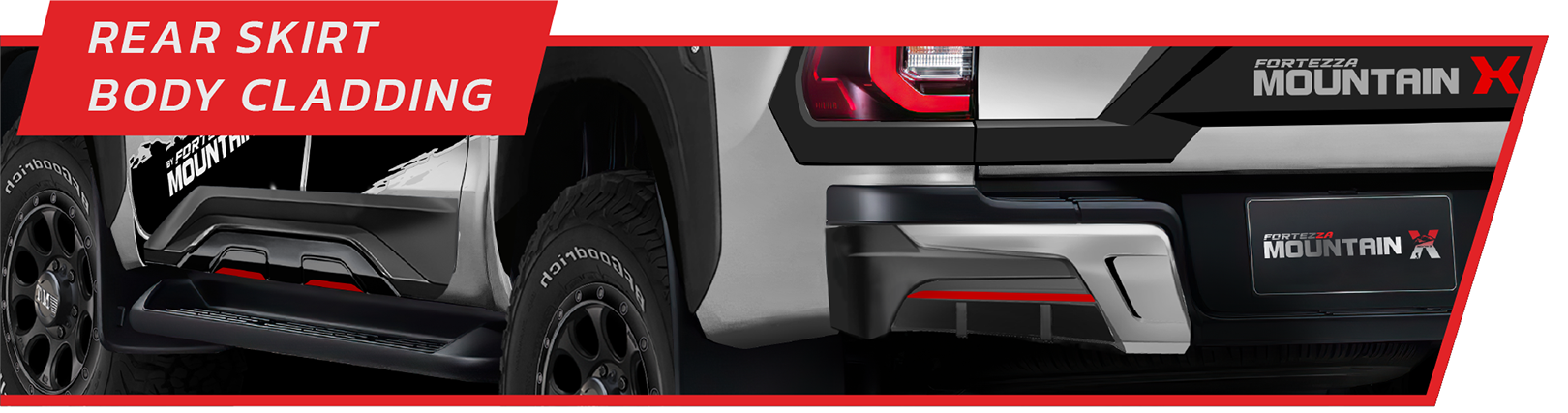 ชุดแต่ง MOUNTIAN X REVO 2020 ตัวสูง