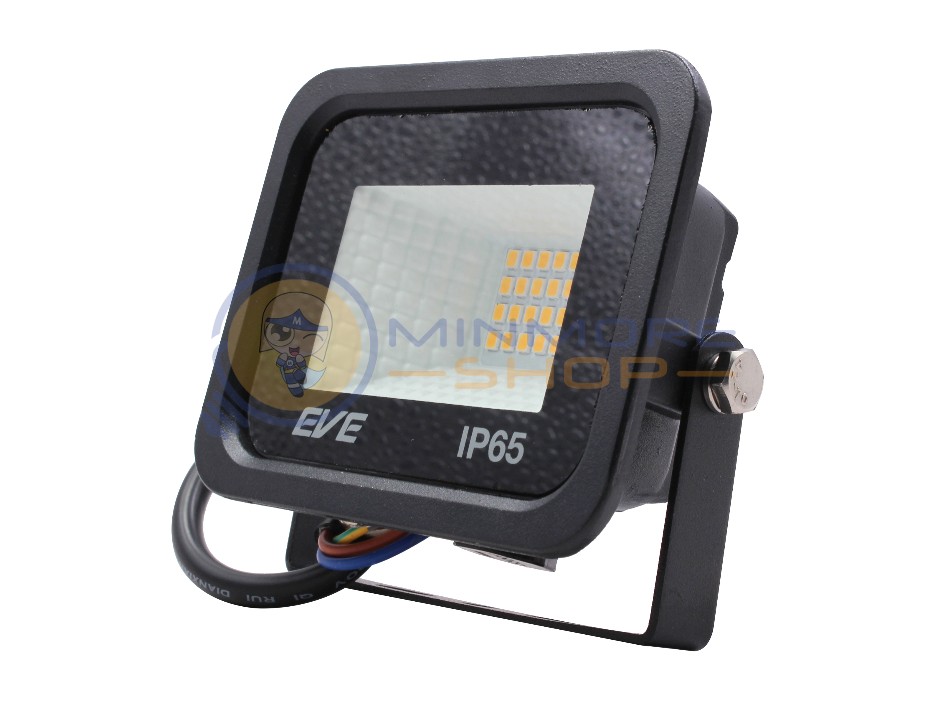 LED Flood DOB Better 10W แสงนวลวอร์มไวท์ ยี่ห้อ EVE