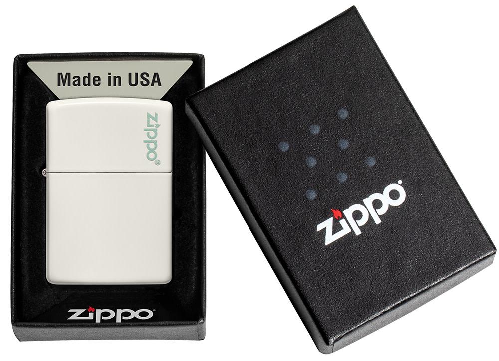 Zippo 49193ZL Classic Glow In The Dark Zippo Logo