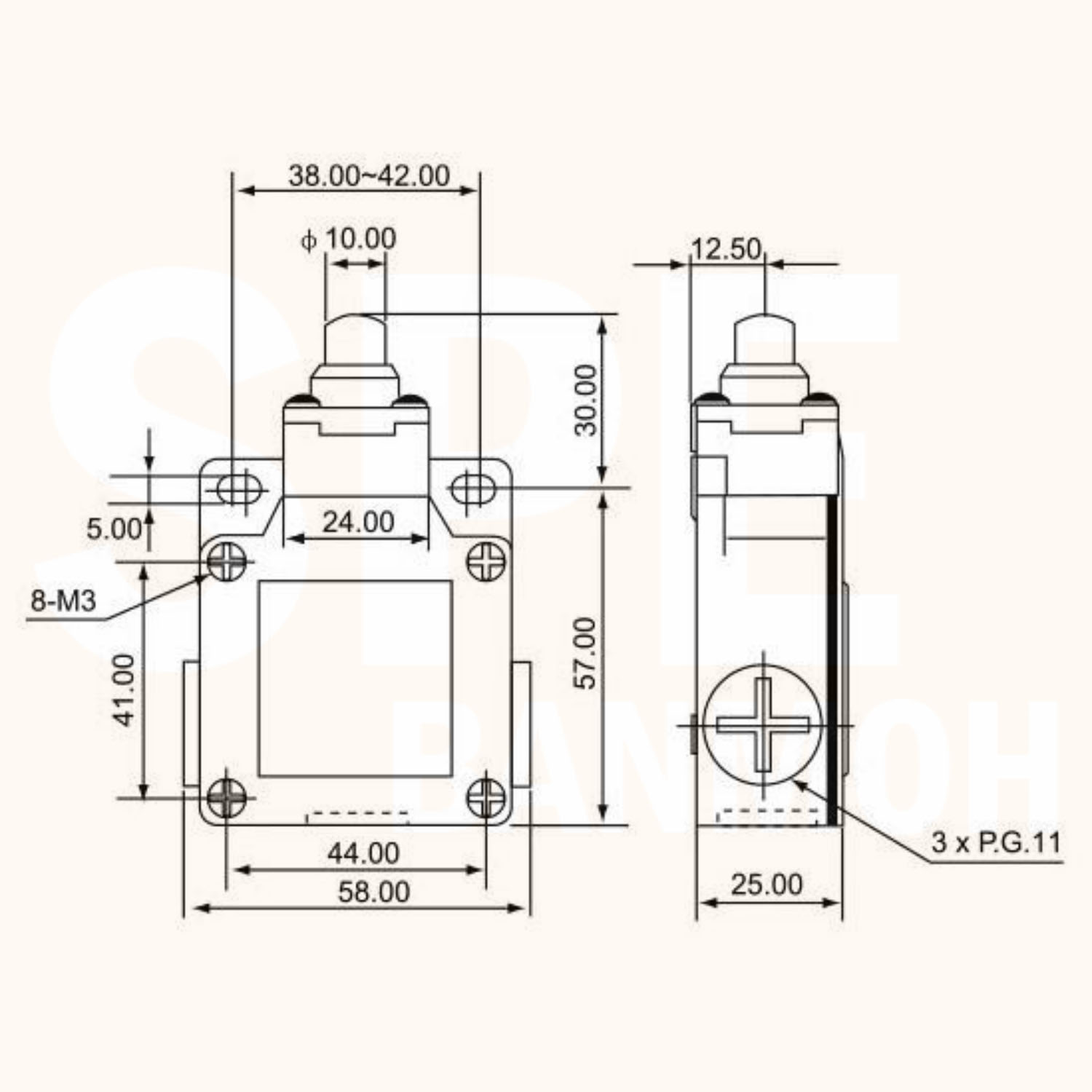 CSA-001 ลิมิทสวิทช์ Limitswitch Limit Switch CSA 001 CNTD ลิมิตสวิทย์ ก้านยาว ล้อสั้น ล้อยาว ล้องอ ล้อใหญ่ ก้านเข็ม ก้านสั้น ปุ่มกด ลิมิทสวิท CNTD COM NO NC กดติดปล่อยดับ Momentary On กดดับปล่อยติด Momentary Off กดติด ปล่อยดับ กดดับ ปล่อยติด Normally Open