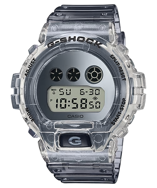CASIO G-SHOCK รุ่น DW-6900SK-1DR สีเทา ใส สินค้าใหม่ ของแท้ รับประกันศูนย์ CMG