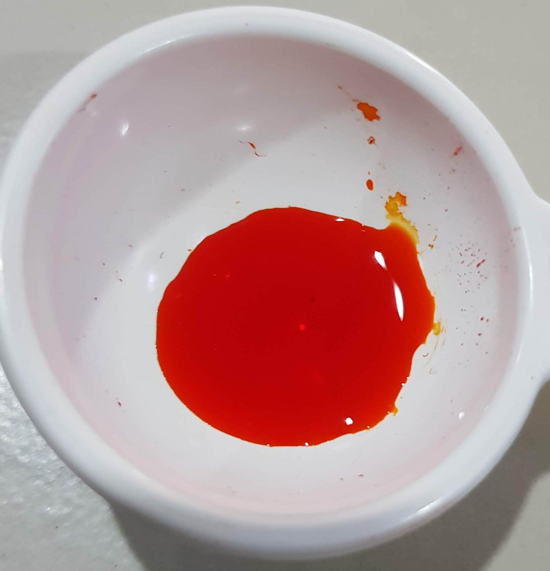 ผงสีส้ม Orange Powder (CI19140, CI15985) (Water-Soluble)