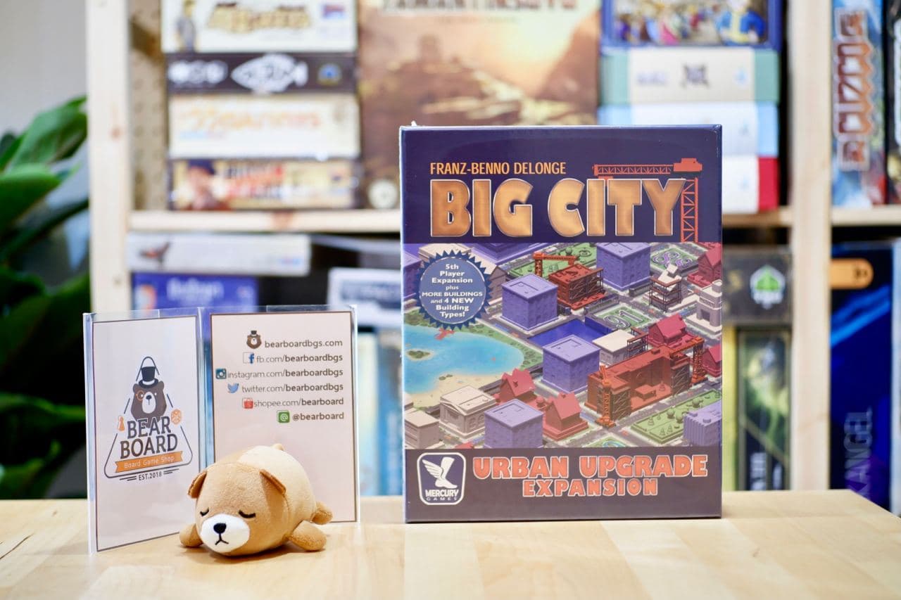 Big City: 20th Anniversary Jumbo Edition +Urban Upgrade Expansion บอร์ดเกมของแท้