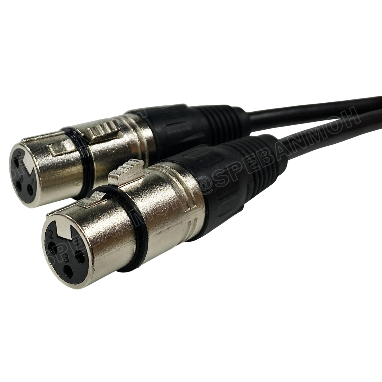 [ 1 เส้น ] SSF-XLR-FF สายสัญญาณ XLR เมีย ออก XLR เมีย สายสัญญาณ XLR Male to XLR Male Cable TRS to แคนนอน สาย STEREO แคนนอน สายไมค์สเตอริโอ สายแจ็คไมค์สเตอริโอ สายสัญญาณสำเร็จรูป Shield Stereo Cable ลวด CCAM แจ็คแคนนอน XLR Canon