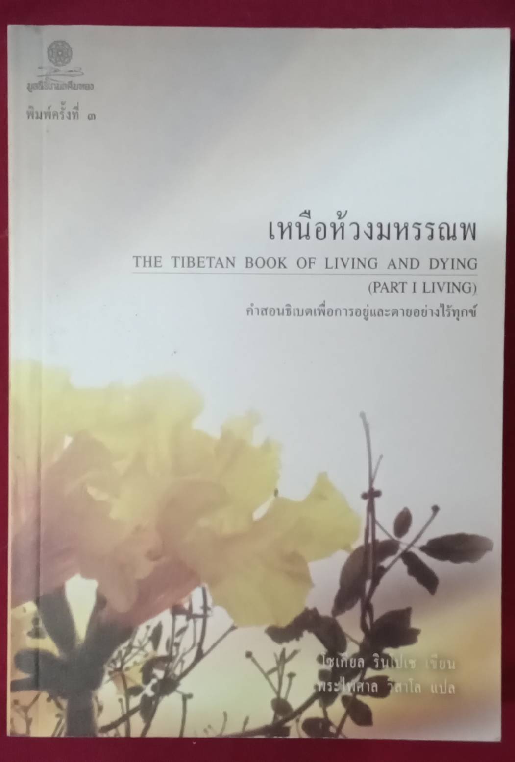เหนือห้วงมหรรณพ : โซเกียล รินโปเช เขียน พระไพศาล วิสาโล แปล