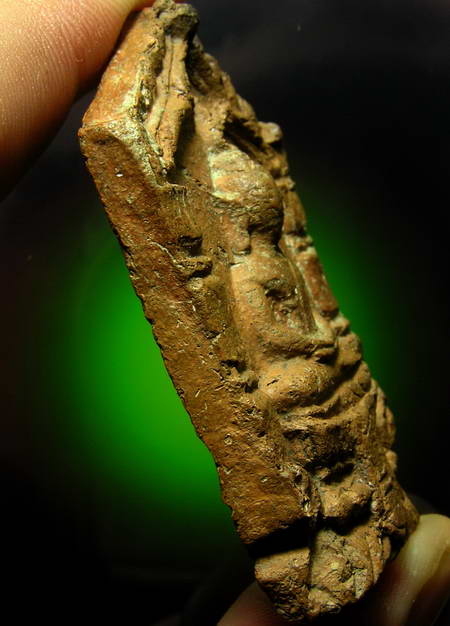 พระขุนแผน พิมพ์พระประธาน กรุวัดจงกลม เนื้อดิน อยุธยา