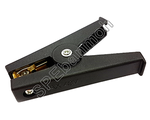 ปากคีบ ดำ-แดง (Alligator Clip) AL-013