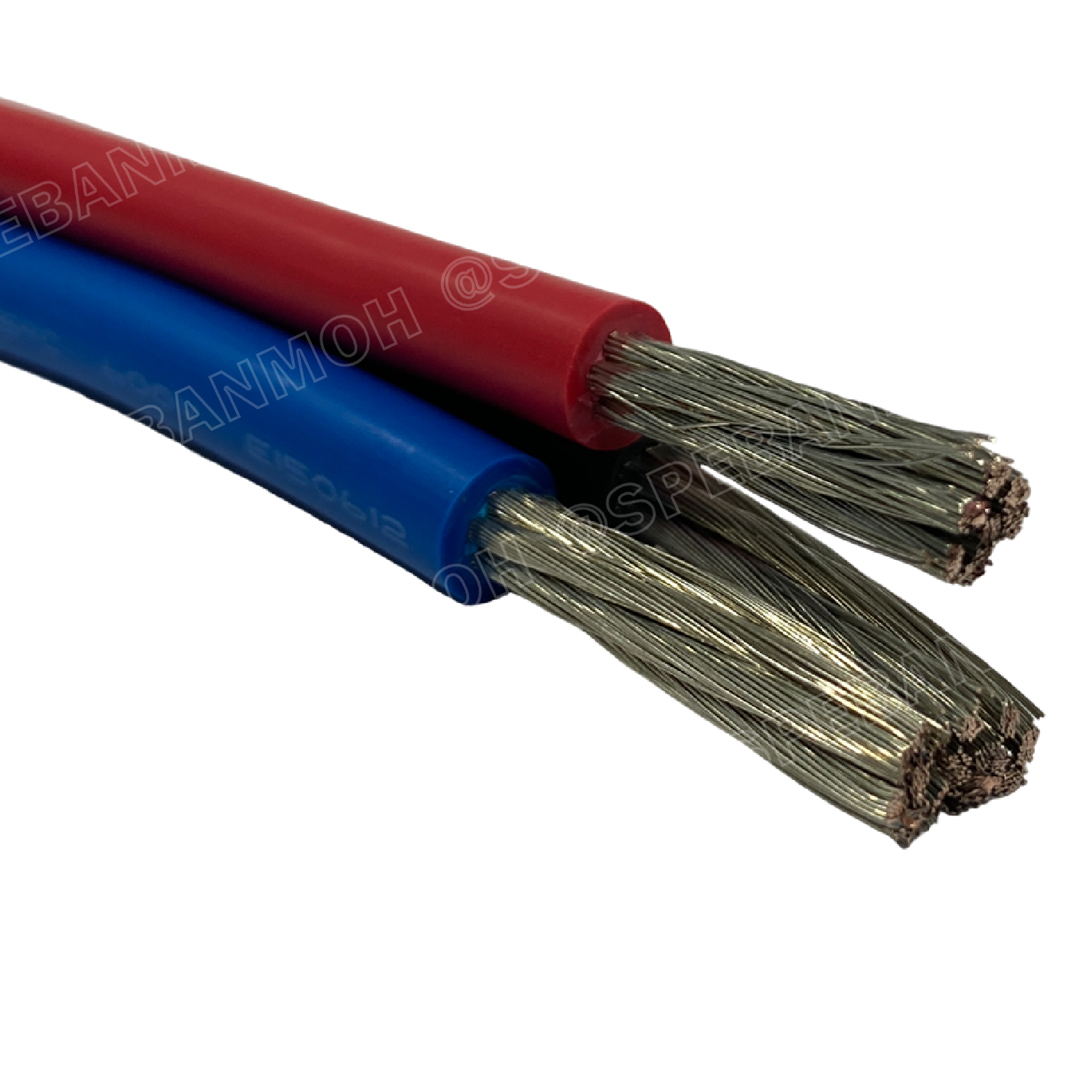 [ 1 เมตร ] HK-06-1015 สายไฟเดี่ยว 6 AWG UL 1015 105°C 600V 6AWG ( 13.35 mm2 ) สายไวริ่ง Hook Up Wire สายไฟเดี่ยว ไส้เงิน ชุบนิกเกิล Nickel Plate UL1015 E157734 AWM 1015 VW-1 105° 600V AWG 6 H.W.G. IA FT1 Lead Free สายวายริ่งวงจร
